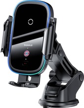 Telefonihoidja autosse Baseus, 15W laadijaga, must, Bayern eriväljaanne