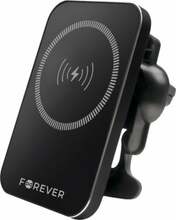 Telefonihoidja autosse Forever MACH-100, must, juhtmevaba laadimisega 15W