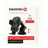 Telefonihoidja autosse Swissten W2-HK3, must, juhtmevaba laadimine 15W