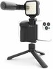 Telefonihoidiku komplekt Digipower Follow Me Vlogging kit DPS-VLG4, must