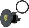 Magnetiline telefonihoidja autosse Ferrari FECHMMAK, must, 2023 Collection MagSafe