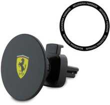 Magnetiline telefonihoidja autosse Ferrari FECHMMAK, must, 2023 Collection MagSafe