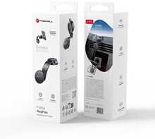 Magnetiline telefonihoidja autosse Forcell F-Grip MagFlex, must