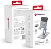 Lauapealne kokkupandav telefoni ja tahvelarvuti hoidik Forcell F-Grip Fold Stand 2 360, hall