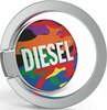 Telefonihoidja Diesel Universal Ring Pride Camo 44336, värviline