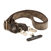 Telefoniümbris Guess Crossbody Strap PU 4G Metal Logo, pruun