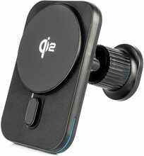 Telefonihoidja autosse Amio amio-04179, kiire induktsioonlaadijaga QI2 15W