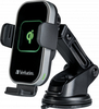 Juhtmevaba telefonihoidja autosse Verbatim FWC-02, must, 15W Qi