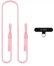 Telefoni rihm Tech-Protect C5SE Rope Crossbody, roosa