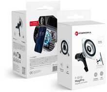Telefonihoidja autosse Forcell F-Grip Mag Pro, must