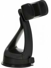 Telefonihoidja autosse Omega Lime, must (43481)