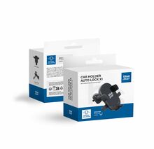Telefonihoidja autosse Blue Star Auto Lock X1, must