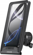 Telefoni rattakinnitus Usams ZJ083, veekindel, must