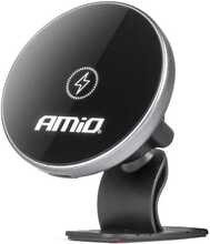 Telefonihoidja autosse Amio My Mag 15W, induktsioonlaadijaga armatuurlauale