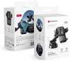 Telefonihoidja autosse Forcell F-Grip Guardian, must