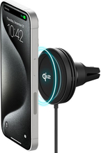 Magnetiline autosse kinnitatav telefonihoidja iOttie Velox MagSafe Qi2 Wireless Air Vent Mount, must