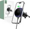 Telefonihoidja autosse Tech Protect MM15W-V4, MagSafe 15W induktiivlaadijaga, must