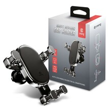 Telefonihoidja autosse Crong Gravity Auto-Lock CRG-CH5-BLK