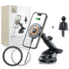 Telefonihoidja autosse Tech-Protect MM15W, juhtmevaba laadimisega 15W, must