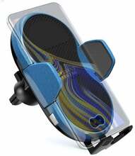 Telefonihoidja autosse Techly Qi I-SMART-WRL3, must, 10W