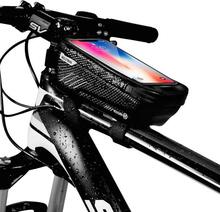 Jalgrattaraami kott telefonile WildMan Hardpouch M, must