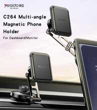 Magnetiline telefonihoidja Yesido C264, must