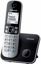 Juhtmevaba telefon Panasonic KX-TG6811PDB, must