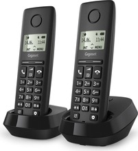 Juhtmevaba telefon Gigaset PURE 100 Duo, must