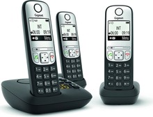 Telefon Gigaset A690A Trio, must