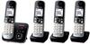 Juhtmevaba telefon Panasonic KX-TG6824GB, must