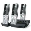 Telefon Gigaset Comfort 500A Trio, hõbe-must