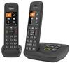 Juhtmevaba telefon Gigaset C575A Duo, must