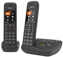 Juhtmevaba telefon Gigaset C575A Duo, must