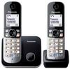 Juhtmevaba telefon Panasonic KX-TG6812GB, must