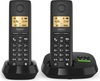 Juhtmevaba telefon Gigaset PURE 100A Duo, must