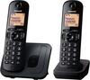Juhtmevaba telefon Panasonic KX-TGC212PDB, must