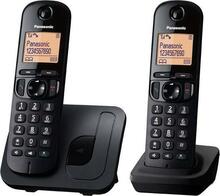 Juhtmevaba telefon Panasonic KX-TGC212PDB, must