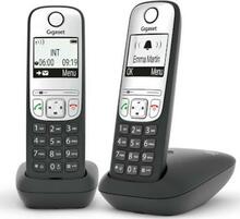 Juhtmevaba telefon Gigaset A690 Duo, must