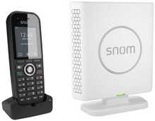 Telefon Snom M430, must/valge
