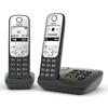 Juhtmevaba telefon GIGASET A690A Duo, must