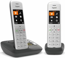 Lauatelefon Gigaset CE575A Duo, hõbe/must