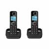 Juhtmevaba telefon Alcatel F860 DUO, must