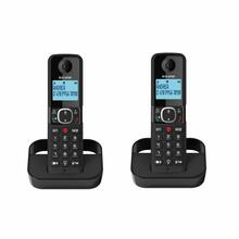 Juhtmevaba telefon Alcatel F860 DUO, must