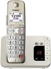 Telefon Panasonic KX-TGE260GN, šampanja