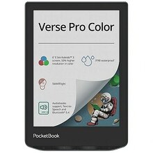 E-luger PocketBook Verse Pro Color, 6'', 16 GB, must