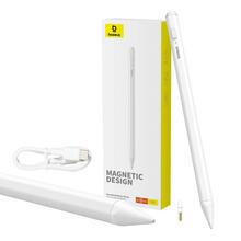 Pliiats Baseus Smooth Writing 2 Stylus Lite, valge, LED-indikaatoriga
