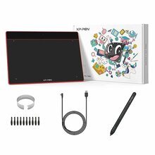 Graafikalaud Xp-Pen Deco Fun L, punane