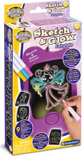 Joonistustahvel Mg Dystrybucja Brainstorm Tablet Sketch & Glow - Fairy tales