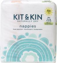 Mähkmed Kit & Kin, suurus 1, 2-6 kg, 20 tk