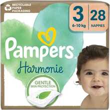 Mähkmed Pampers Harmonie, suurus 3, 6-10 kg, 28 tk